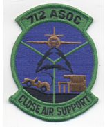 US Air Force 712 Air Support Operations Center Ft. Hood 3 7/8" Embroidered Patch - $6.00