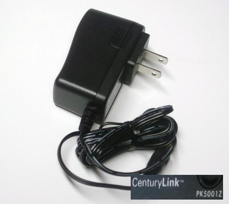 AC Adapter Power Supply Cord Plug Fits CenturyLink ZyXEL PK5001Z Modem