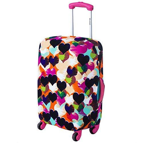 Fashion Heart Suitcase Cover Decor Travel Luggage Gear