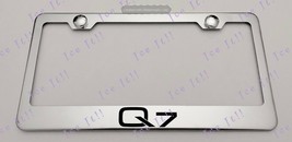 Audi Q7 Stainless Steel License Plate Frame Rust Free W/ Bolt Caps - $12.86