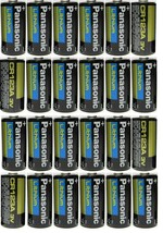 24 Pack NEW Panasonic CR123A 3 Volt Lithium Batteries CR123A For Arlo Cameras - $42.62