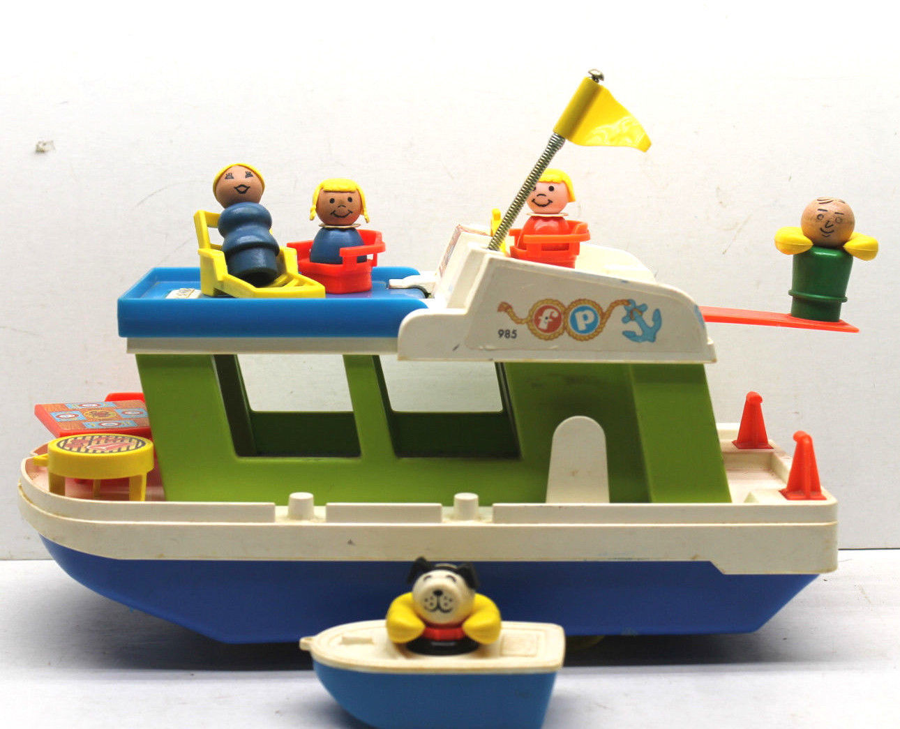 fisher price vintage boat