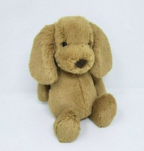 12 "jellycat bashful toffee brown puppy dog baby stuffed animal adorable - $32.36