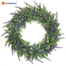 L wreath flowers door hanging wall window decoration wedding party christmas decor 15 7 thumb200