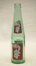 Advertising Dr. Pepper Beverages Soda Pop Bottle Glass 10 oz. Old Vintage  - $19.79
