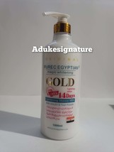 purec egyptian magic whitening gold lightening shower milk with arbutin ... - $47.99