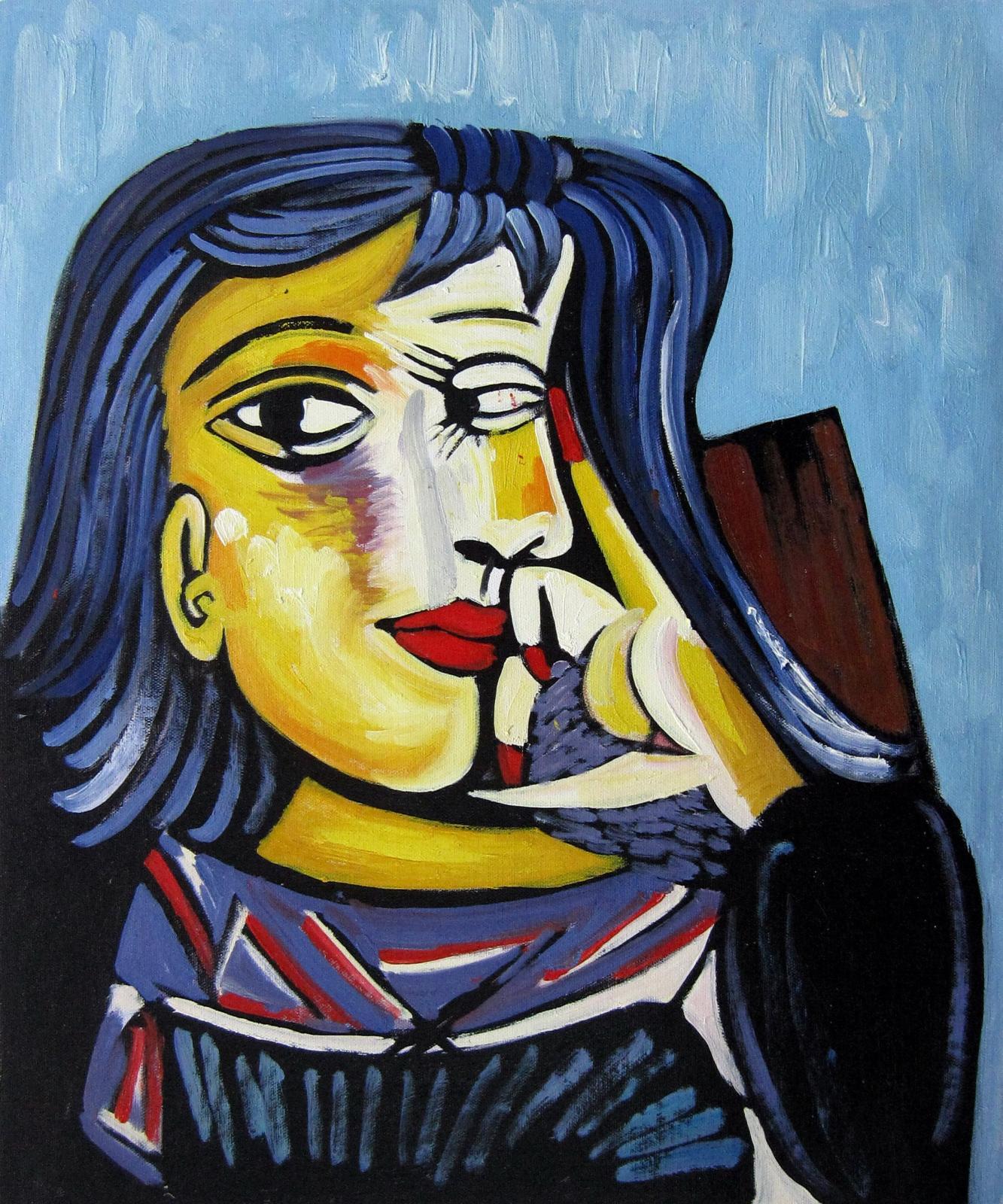 Picasso Paintings Pablo Picasso S Cubism Portrait All Diamond - Riset