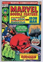 Marvel Double Feature #14 ORIGINAL Vintage 1976 Marvel Comics Captain America image 1
