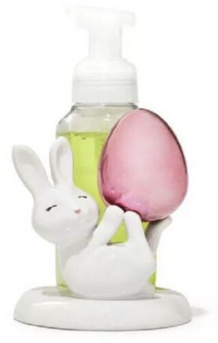 Bath and Body Works Easter Bunny w/Egg Soap Holder NEW