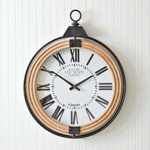 Large Pocket Watch Style Wall Clock - £105.63 GBP