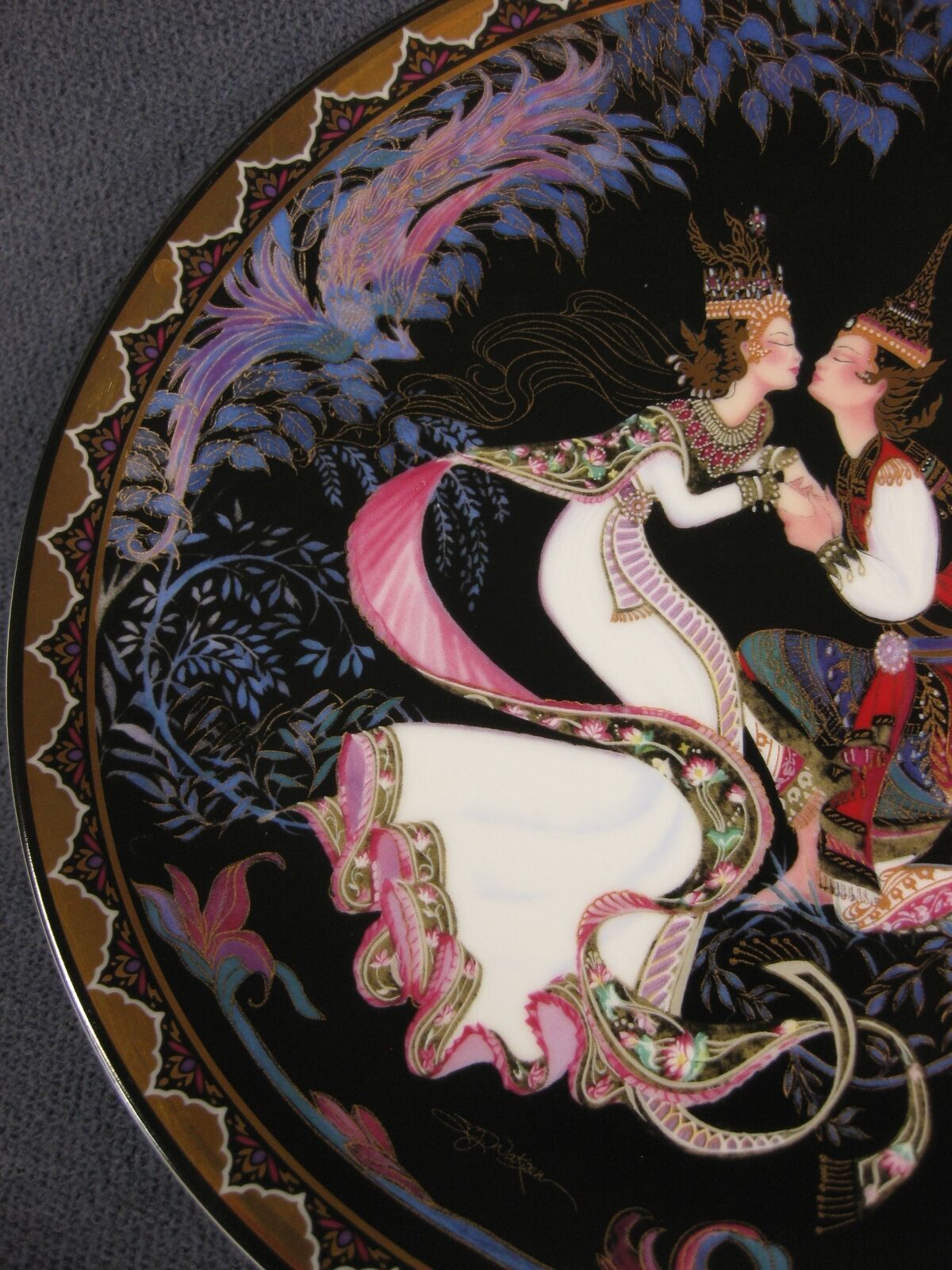The Betrothal Collector Plate Love Story Of Siam Sandra Wakeen Royal ...