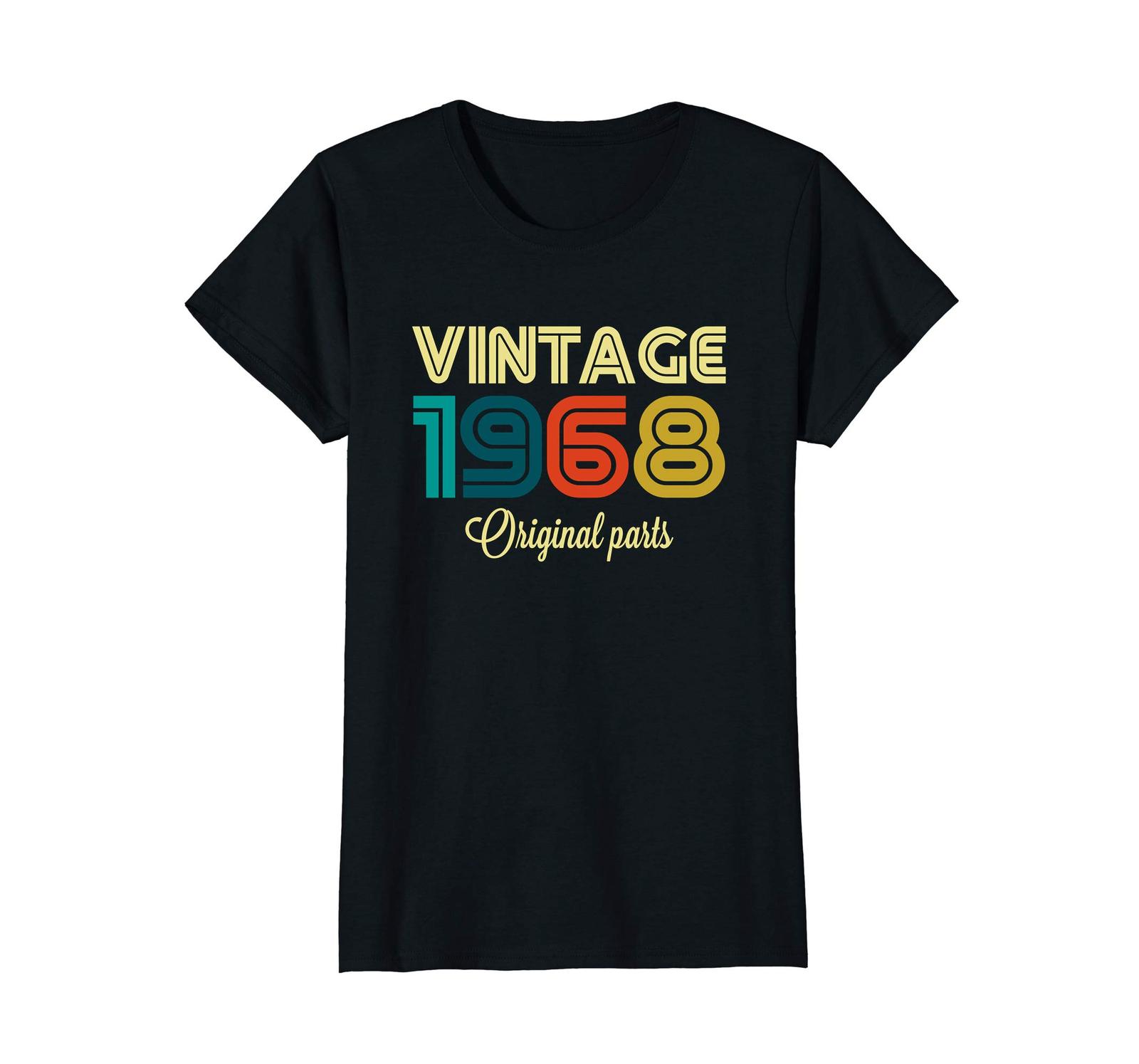 New Shirts - Vintage 1968 Funny Old School 50th Retro Gift T-shirt ...
