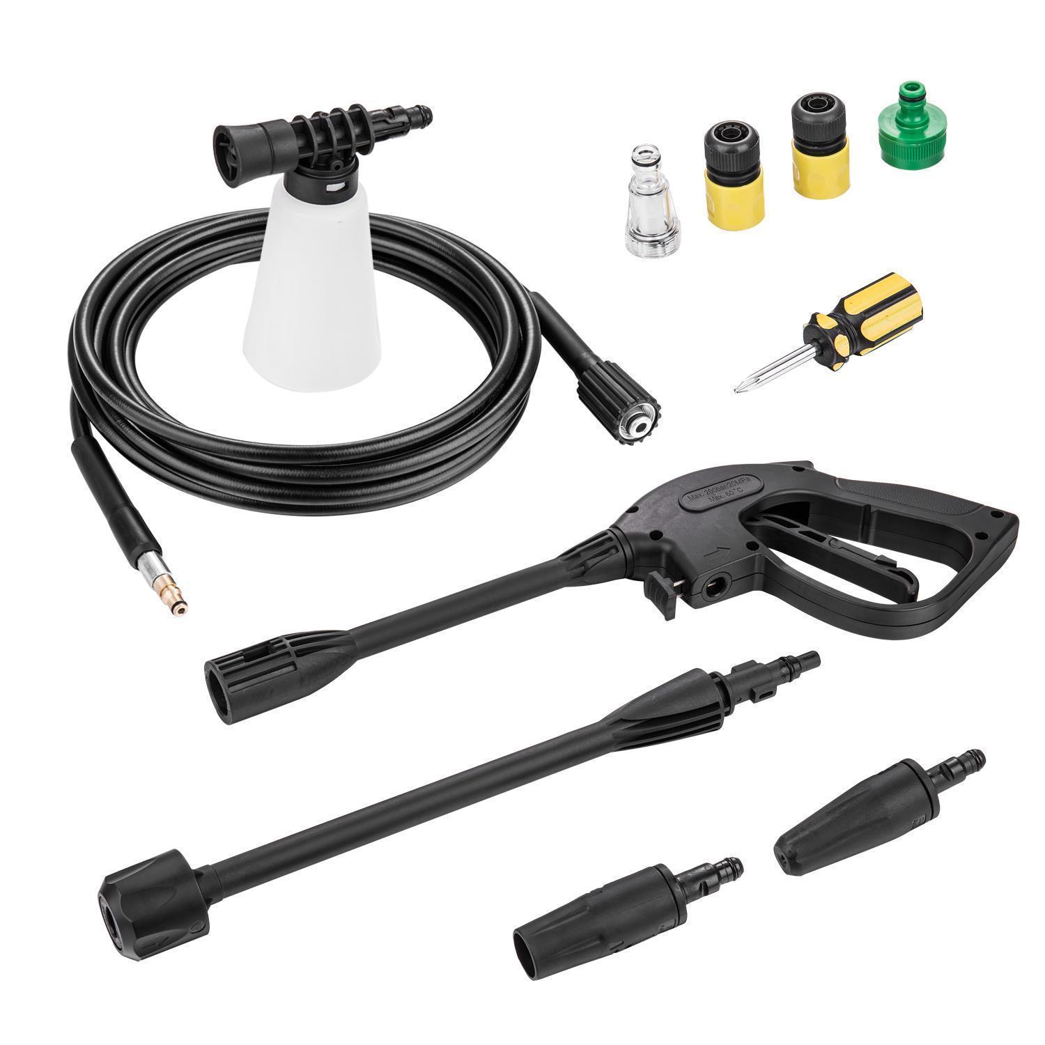 2000 PSI 1.4 GPM Electric Pressure Washer with Power Reel Hose Home