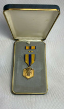 Vtg Air Force Commendation Medal & Bars For Military Merit in Presentation Case - $29.95
