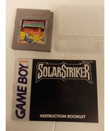 Game Boy Game Cartridge Solar Striker by Nintendo NO BOX Excellent Condi... - $39.99