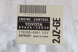 Toyota 2JZ-GE ECM ECU PCM Engine Control Module Computer 89661-30030 image 2