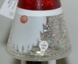 Ganz Midwest CBK MX176025 Lighted Glitter Santa Bottle Stopper image 3