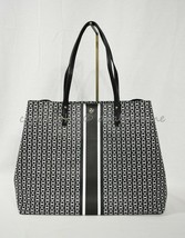 NWT Tory Burch Gemini Link Tote With Side Snaps in Black MSRP $298 - £178.48 GBP