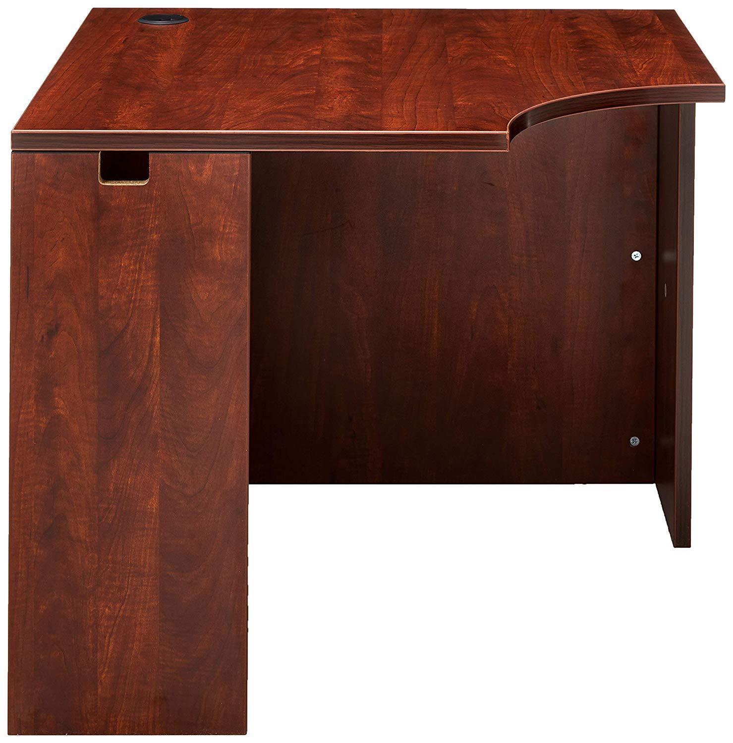 Lorell Corner Desk, Cherry, 36 by 42 by 291/2Inch Desks & Home