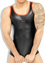 TP131-90 Enforce by Maskulo Men's Mesh Tank Top Made in Russia BLACK
