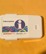 Help Information Key Card for Bernina 1630 Inspiration Plus - $21.78