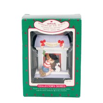 Hallmark Ornament Windows of the World French 1988 Collectors Series Chr... - $8.77