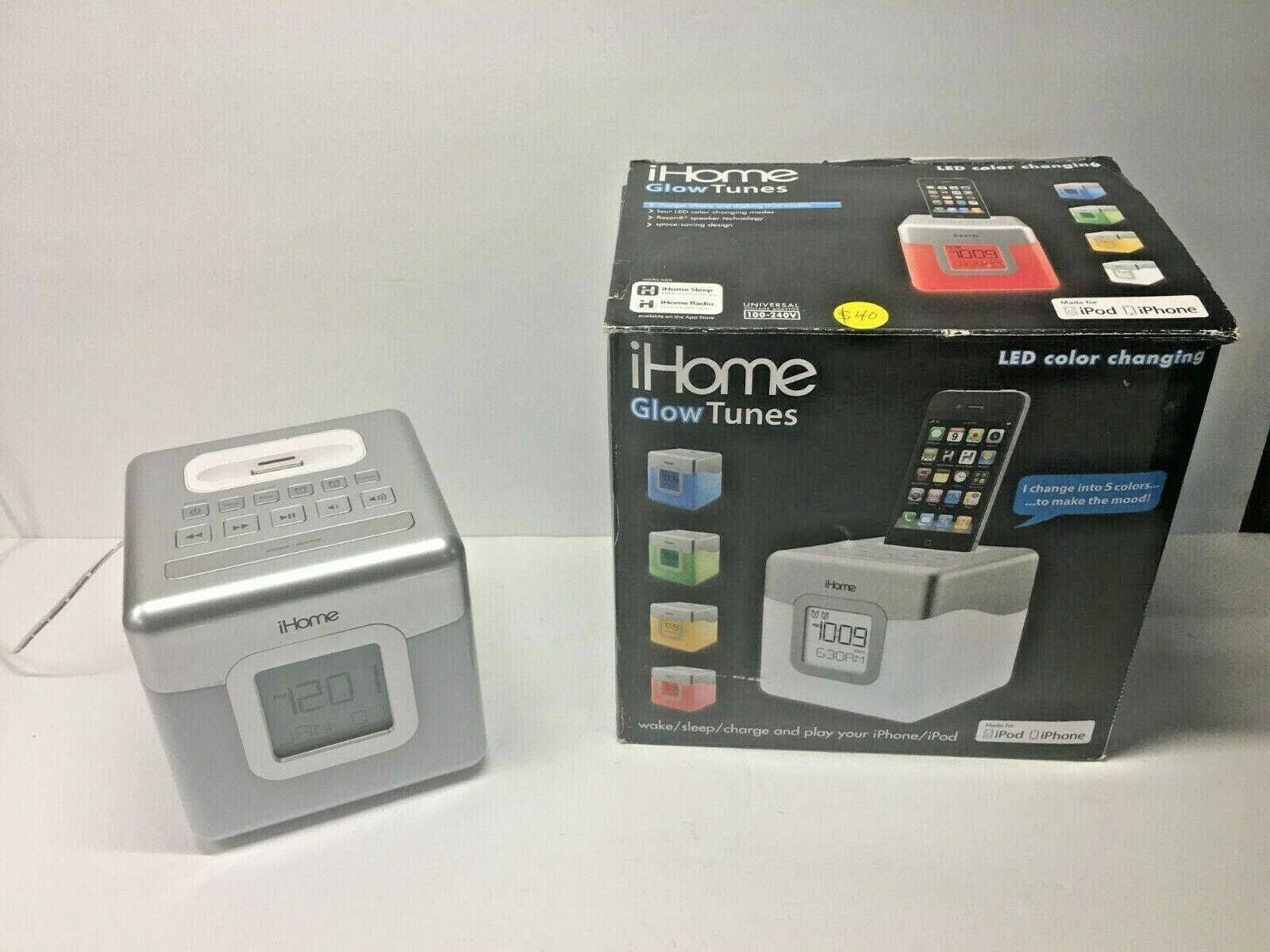 ihome glow tunes