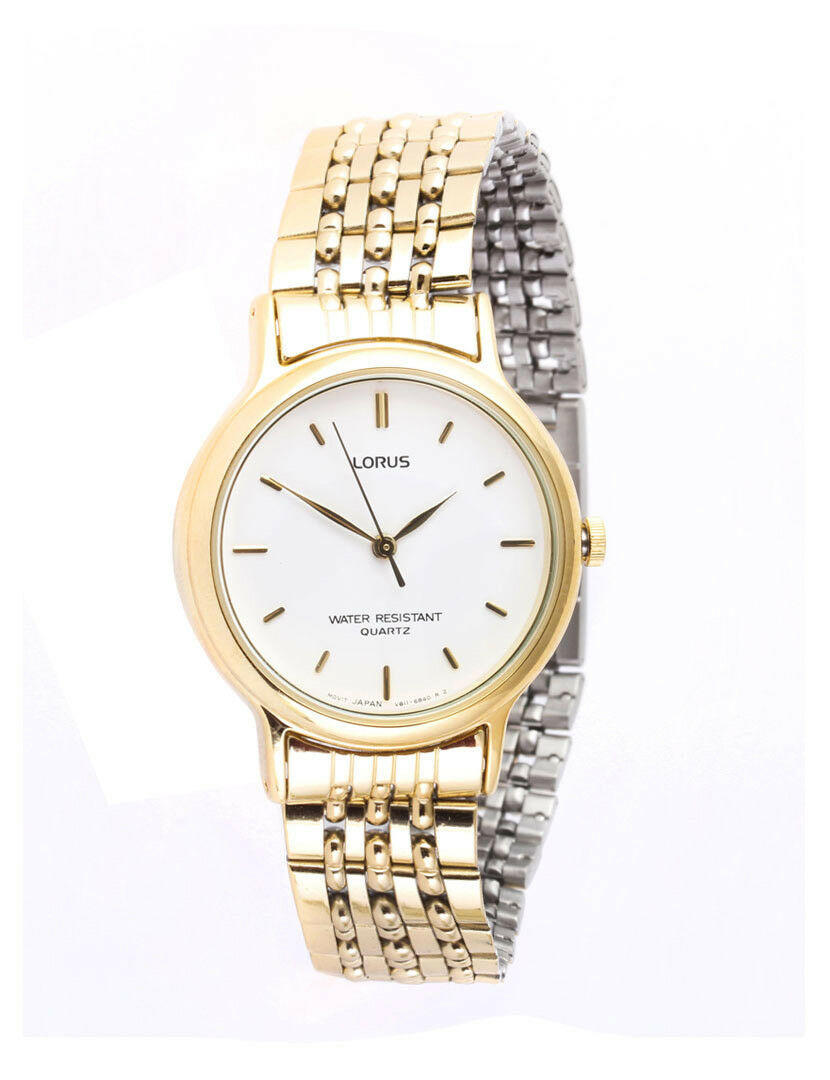 lorus water resistant quartz watch