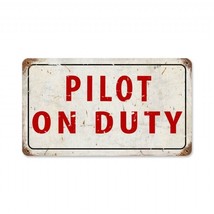 Vintage Metal Sign /"Your Thirst Takes Wings/" 14/" X 14/" Gift For Pilots or Hangar