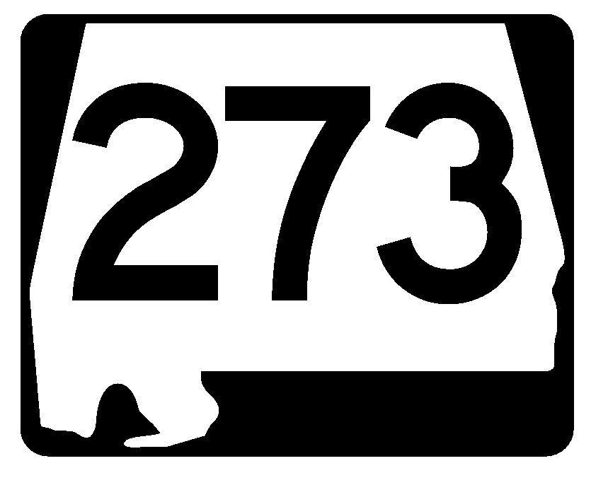 Alabama State Route 273 Sticker R4688 Highway Sign Road Sign Decal - $1.45 - $15.95