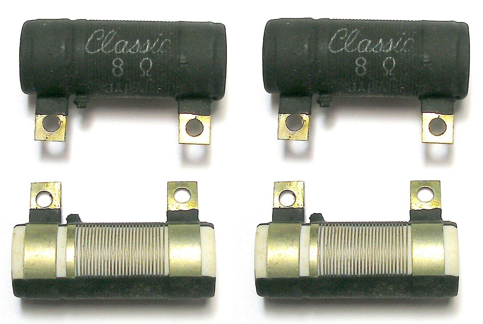 2pc Vintage Classic 1/24 1/32 Slot Car 8 Ohm COX Controller RESISTOR Japan NOS Pre1970