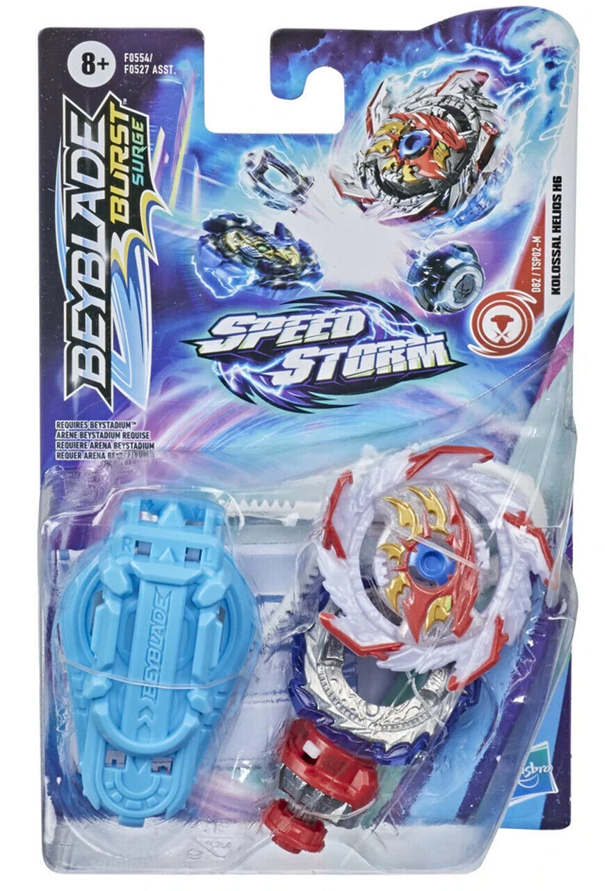 Kolossal Helios H6 Burst Surge SpeedStorm Beyblade F0554 - Action Figures