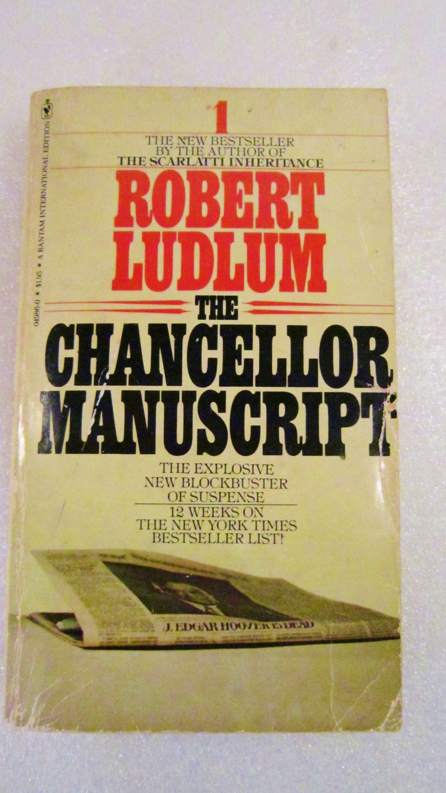 The Chancellor Manuscript 1977 Robert Ludlum - Fiction & Literature