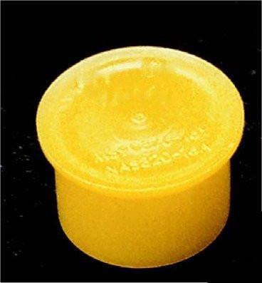 MS90376-24Y, AS90376-24Y Yellow Plugs for Threaded Connectors