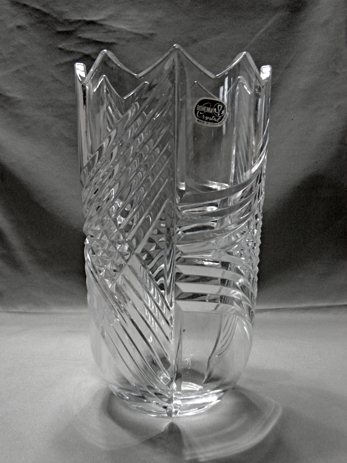 Bohemia Crystal Vase 24 Pbo Approx 8 Tall And 50 Similar Items