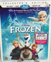 Disney Frozen Blu Ray Dvd Digital HD Copy Slipcover Collectors Edition S... - $39.95