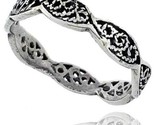 Sterling silver swirl filigree wedding band ring 1 8 in wide style tr550 thumb155 crop