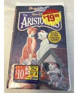 THE ARISTOCATS 1970 Walt Disney Home Video Eva Gabor BIG Box clamshell v... - $9.90