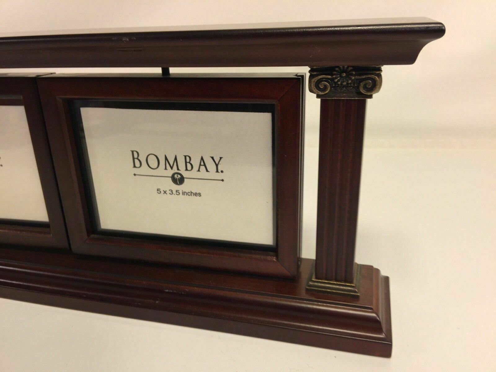 Bombay Company Picture Frame Vintage Double Sided Three Display Six