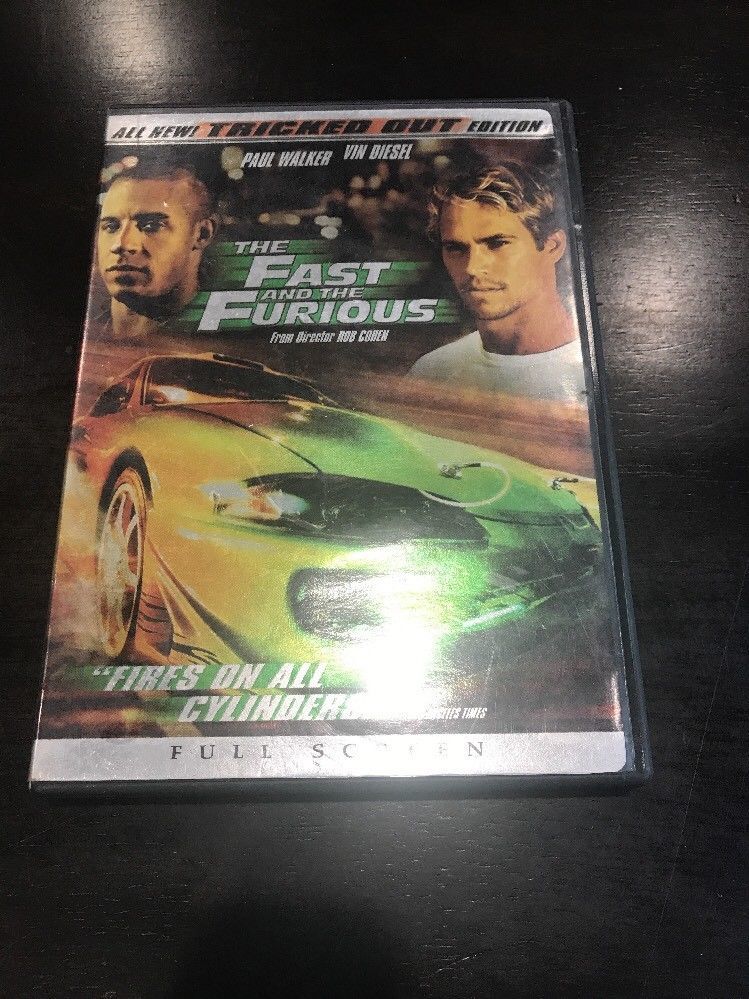 The Fast and the Furious (DVD, 2003, Tricked Out Edition Full Frame ...