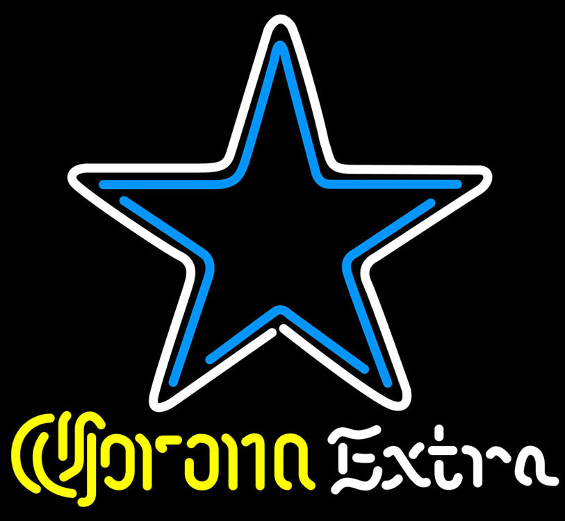 Corona Extra NFL Dallas Cowboys Neon Sign - Neon