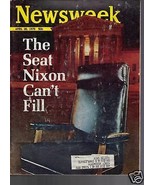 Newsweek Magazine Seat Nixon Can&#39;t Fill  April 20, 1970 - $14.84