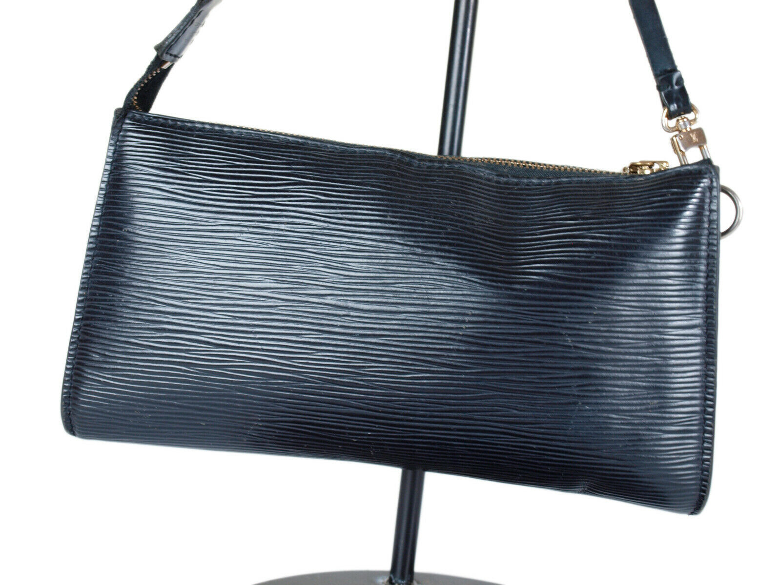 LOUIS VUITTON Pochette Accessoires Black Epi Leather Hand Bag LP2926 - Women&#39;s Bags & Handbags