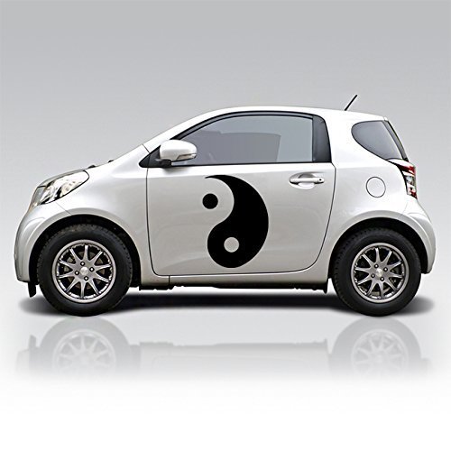 Primary image for ( 11'' x 16'') Vinyl Wall Decal Yin and Yang Symbol / Taoism Daoism Art Decor...