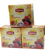 Lipton Schwarztee Forest Fruit 3 x 20 Pyramiden Teebeutel - $24.61