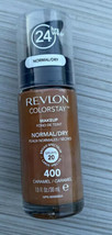 Revlon Colorstay Caramel #400 Foundation Normal/Dry Full Size NEW - $9.60