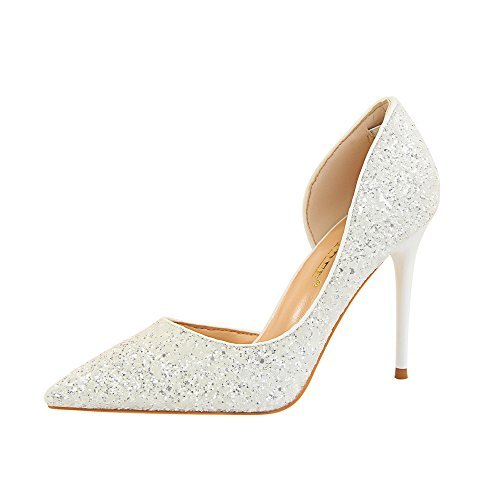 AM-Bigtree Sexy Lady Dress Shoes Women Pumps Heels Party Festival ...