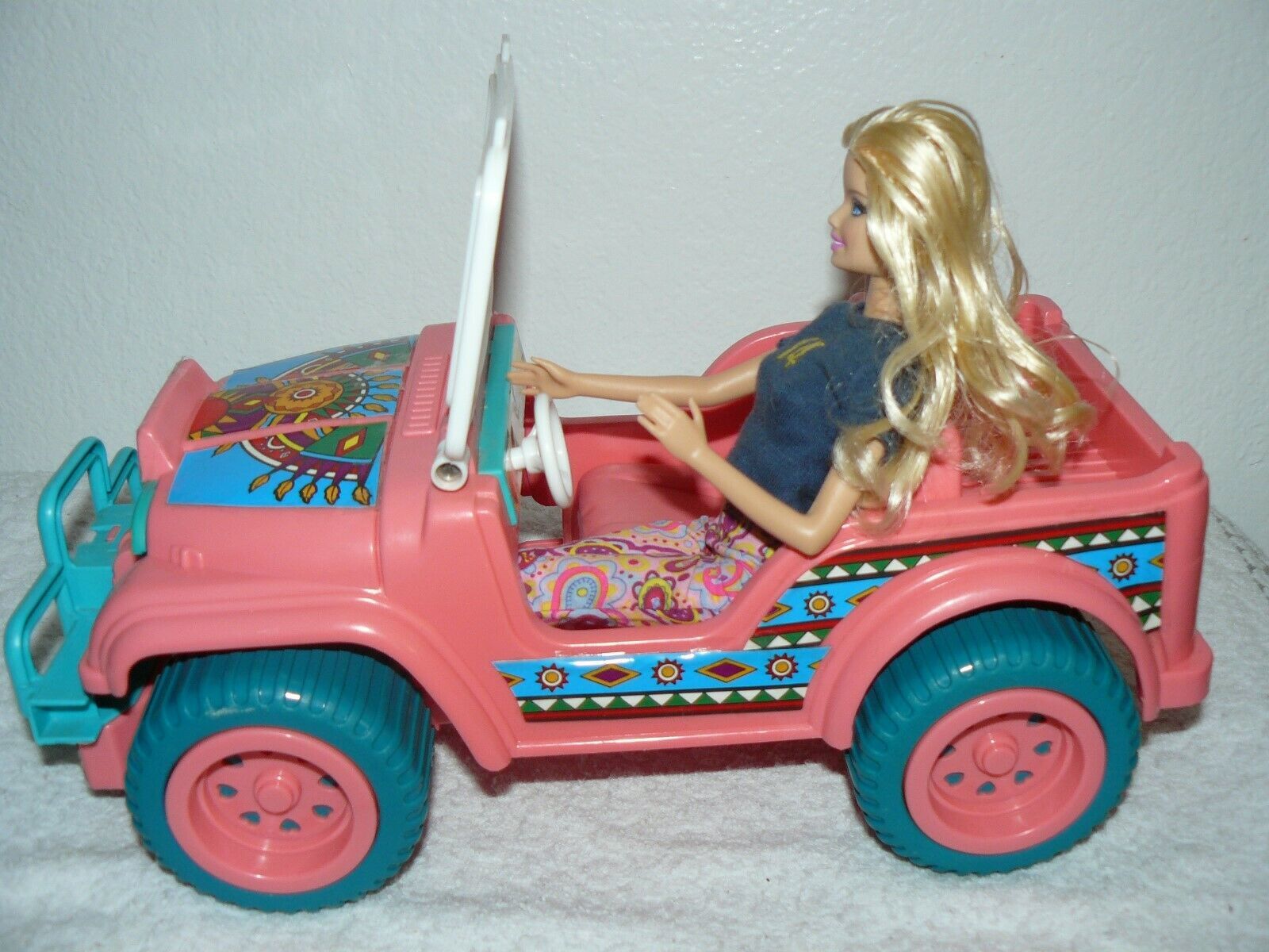 barbie camping fun jeep