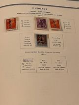 2270+ Scott Hungary Specialty Postage Stamp Album 1874-1990 Two Volume Magyar image 15