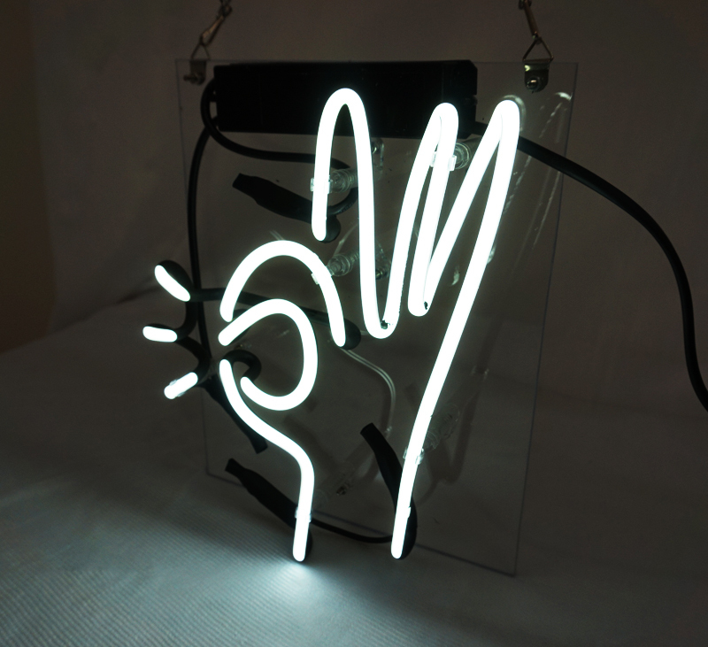 Okay Hand Gesture Neon Sign Other Collectible Lighting 5186